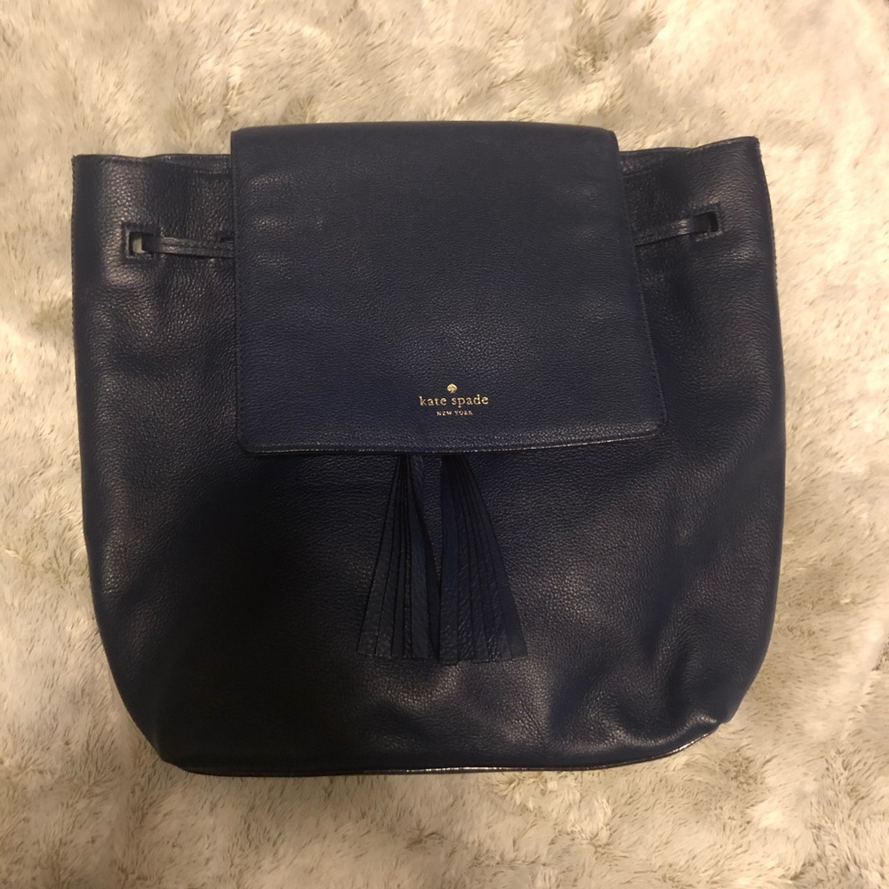Kate Spade NY Grey Street Wilder Leather Backpack
